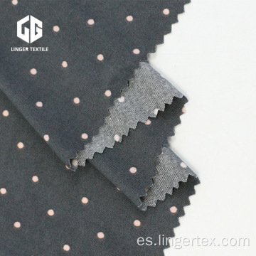 Speckle Polyester Spandex Penetración Impreso Jersey único